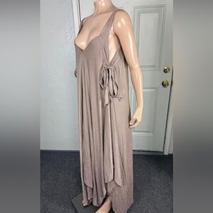NWT! Free People Asymmetrical Midi Dress